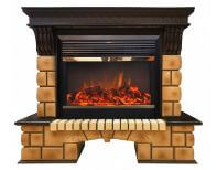 Stone Brick 26 3D с очагом 3D Novara 26 (Стоун Брик)
