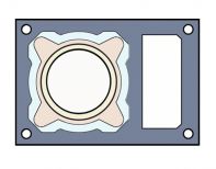 Комплект Isotor Ø 160 мм с плитой по месту с вентканалом, 3 м