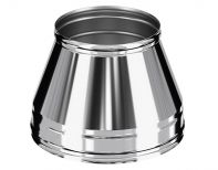 Дымоходы Craft Craft конус (310/0,8/304/0,5) Ф100х200 - фото 1