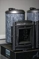 Печи для бани и сауны ProMetall Атмосфера L в ламелях из натурального камня Талькохлорит наборный - фото 2