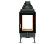 Топки Brunner HKD 2.2 Tunnel 2 side-opening doors flat glass Door frame, black - фото 1