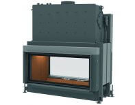 Architektur-Kamin 45/101, ST/KT top-mount boiler Door frame, black