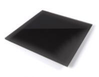 Лист стеклянный напольный Black 1000х400х8мм