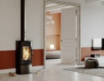 Печи Defro Home Orbis, 9кВт, черная сталь (Хоум Орбис) - фото 2